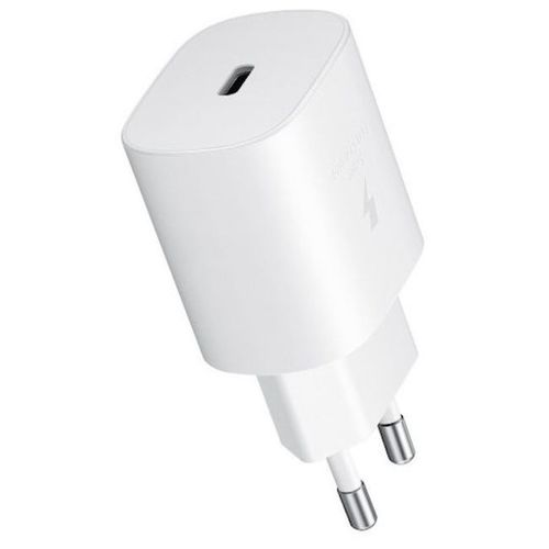 Samsung Оригинално 25W Бяло USB Type-C Бързо Зарядно