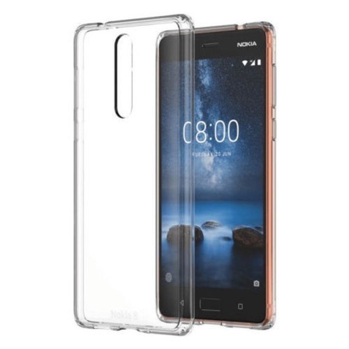 Прозрачен Силиконов Кейс за Nokia 8