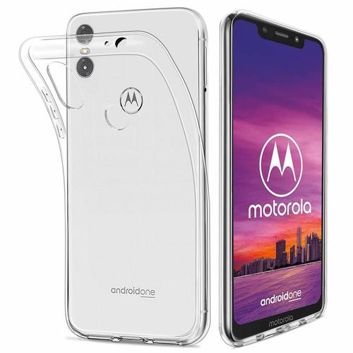 Прозрачен Силиконов Кейс за Motorola One Dual