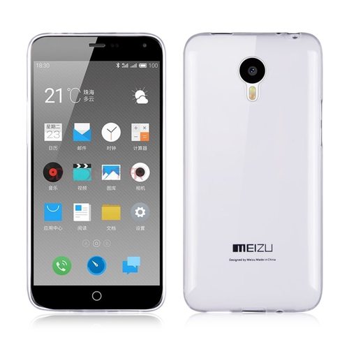 Прозрачен Силиконов Кейс за Meizu M1 Note