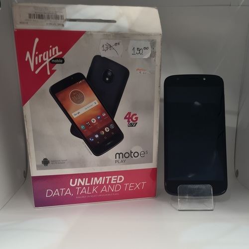 Moto E5 Play 5.2in Black 16GB 2GB RAM 8MP 2800mAh