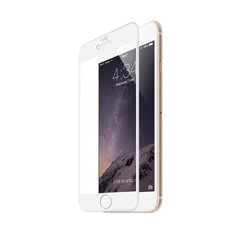 5D Стъклен Протектор за Apple iPhone 6 Plus/6s Plus - Бял