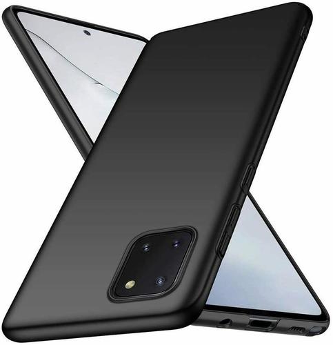 Черен Силиконов Кейс за Samsung Galaxy Note 10 Lite