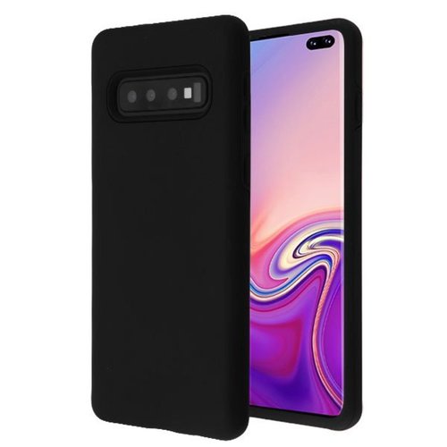 Черен Силиконов Кейс за Samsung Galaxy S10 Plus