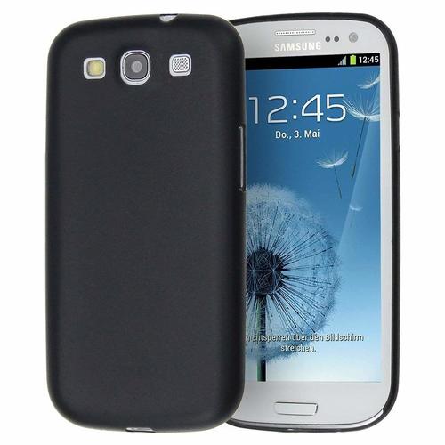 Черен Силиконов Кейс за Samsung Galaxy S3