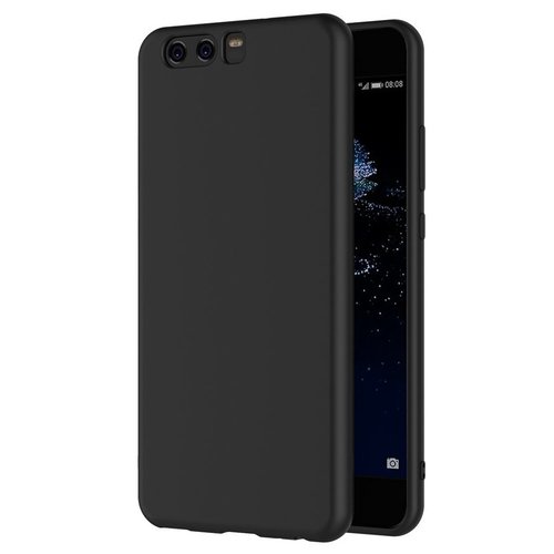 Черен Силиконов Кейс за Huawei P10