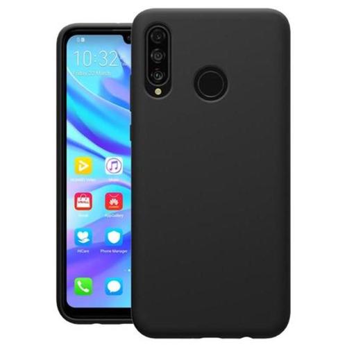 Черен Силиконов Кейс за Huawei P30 Lite