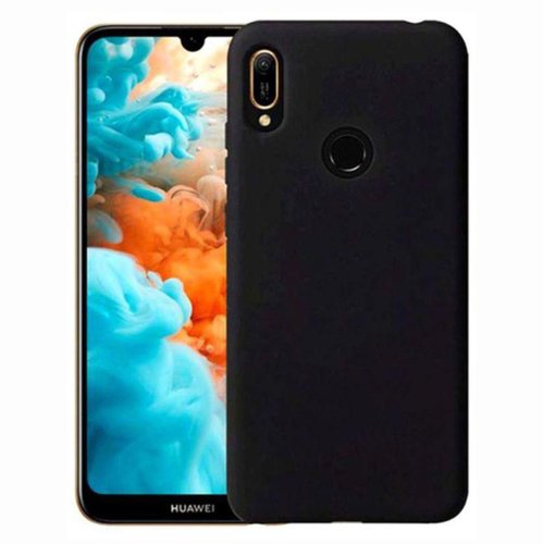 Черен Силиконов Кейс за Huawei Y6 2019