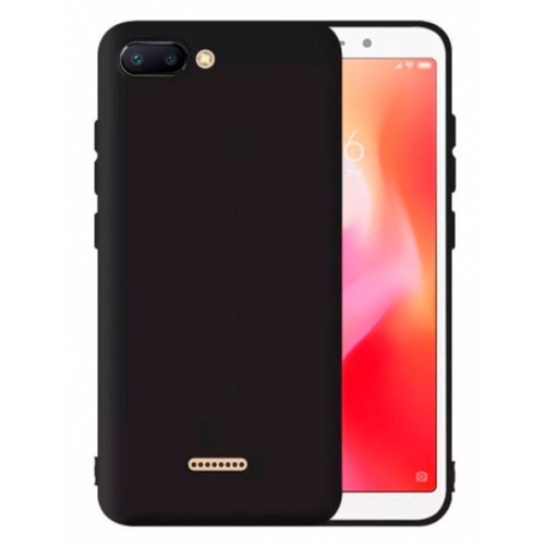 Черен Силиконов Кейс за Xiaomi Redmi 6A