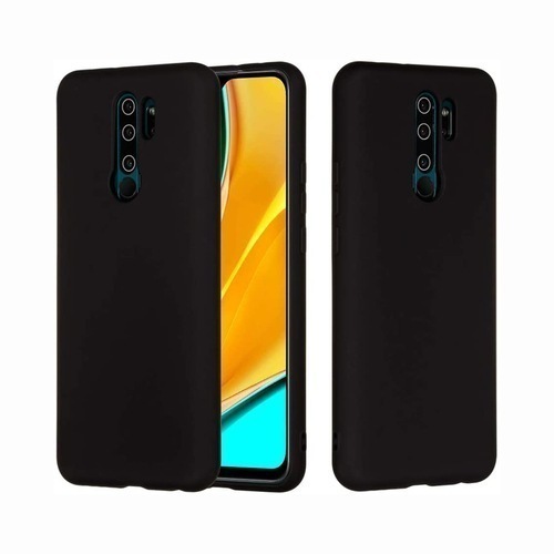 Черен Силиконов Кейс за Xiaomi Redmi 9