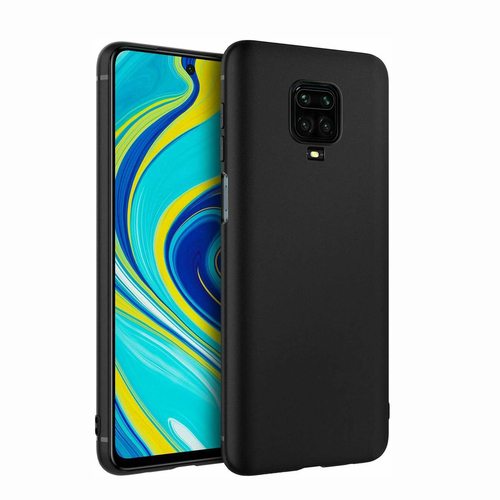 Черен Силиконов Кейс за Xiaomi Redmi Note 9 Pro/Note 9S