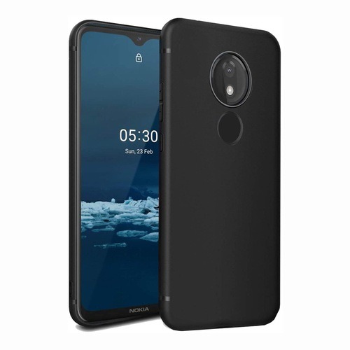 Черен Силиконов Кейс за Nokia 3.4