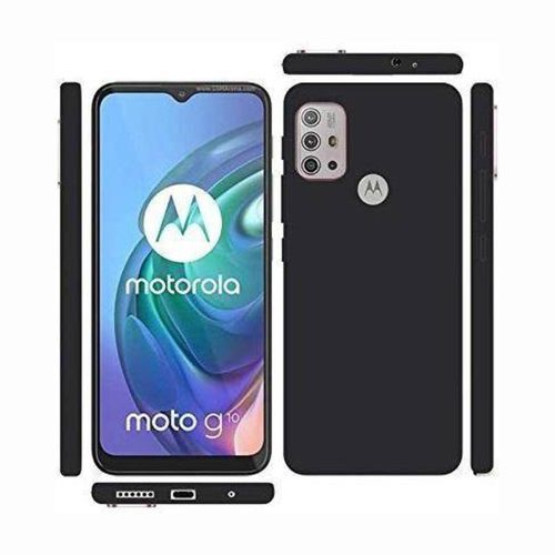 Черен Силиконов Кейс за Motorola Moto G10/G30