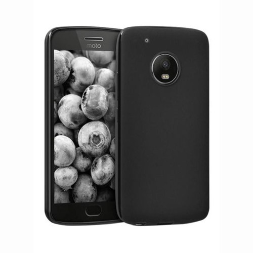 Черен Силиконов Кейс за Motorola Moto G5 Plus