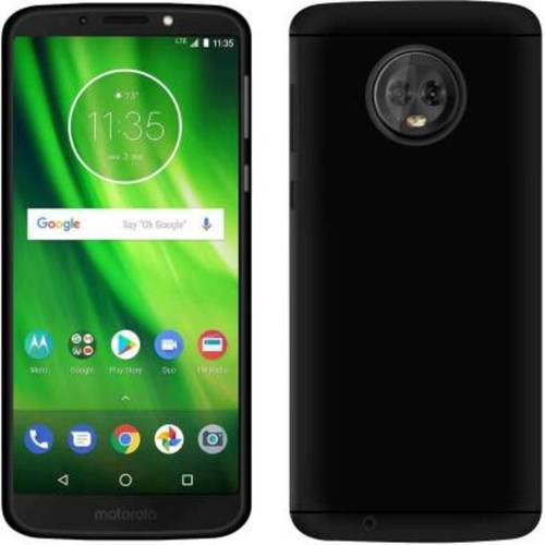 Черен Силиконов Кейс за Motorola Moto G6 Plus