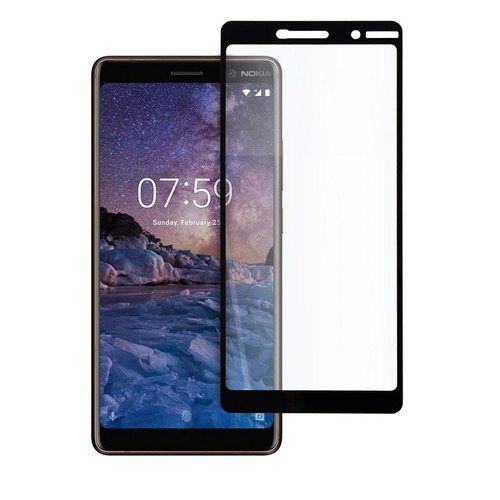  5D Стъклен Протектор за Nokia 7 Plus