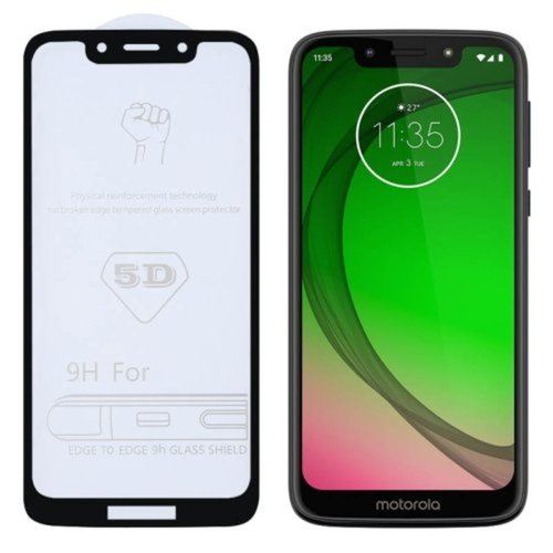  5D Стъклен Протектор за Motorola Moto G7 Power