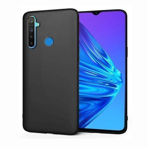 Черен Силиконов Кейс за Realme 5i