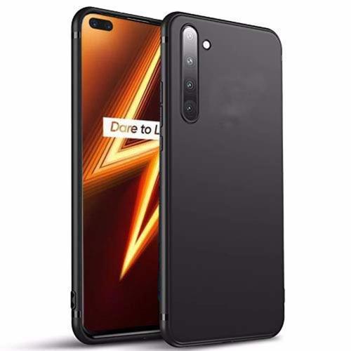 Черен Силиконов Кейс за Realme 6 Pro