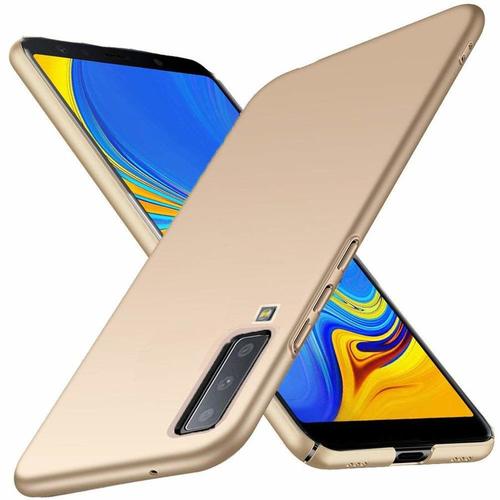 Златен Силиконов Кейс за Samsung Galaxy A7 2018