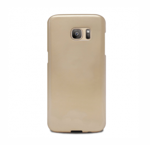 Златен Силиконов Кейс за Samsung Galaxy S7 Edge