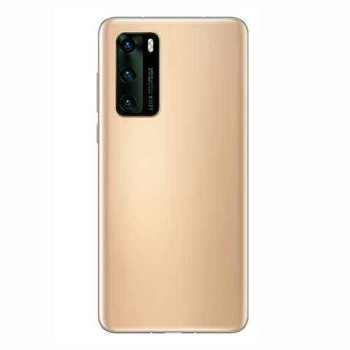 Златен Силиконов Кейс за Huawei P40