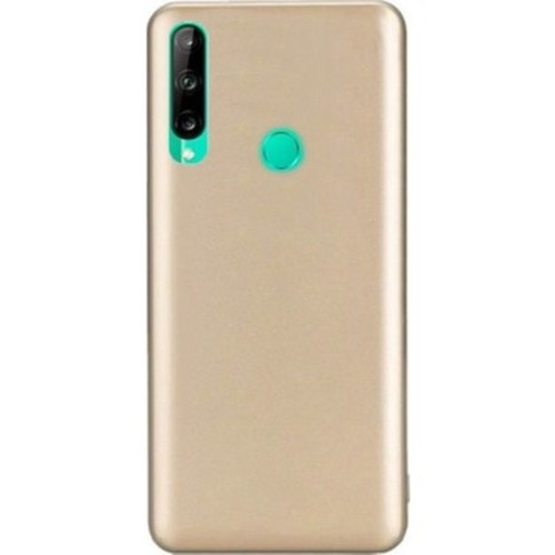 Златен Силиконов Кейс за Huawei P40 Lite E