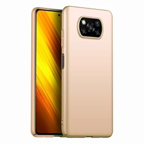 Златен Силиконов Кейс за Xiaomi Poco X3