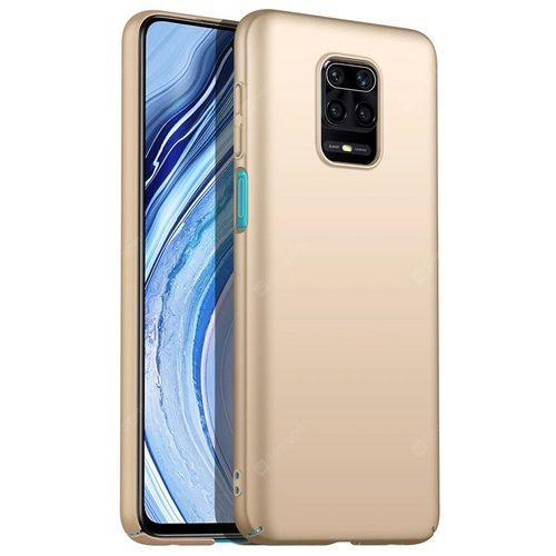 Златен Силиконов Кейс за Xiaomi Redmi Note 9