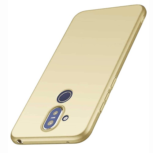 Златен Силиконов Кейс за Nokia 8.1
