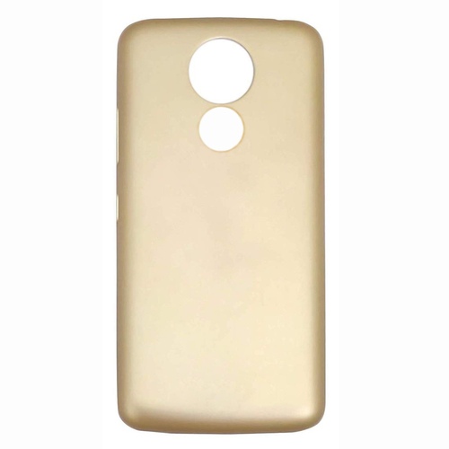 Златен Силиконов Кейс за Motorola Moto E5 Play