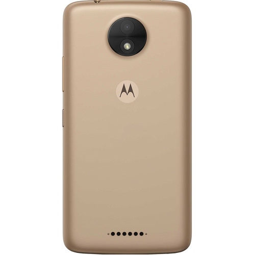 Златен Силиконов Кейс за Motorola Moto C