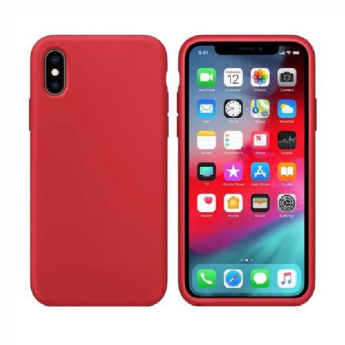 Червен Силиконов Кейс за iPhone X/XS