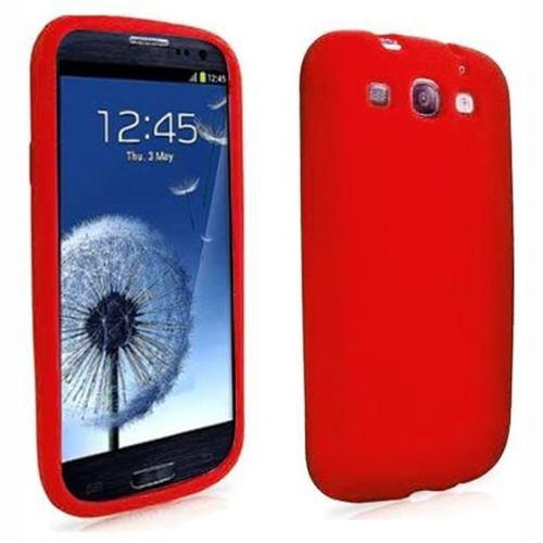 Червен Силиконов Кейс за Samsung Galaxy S3