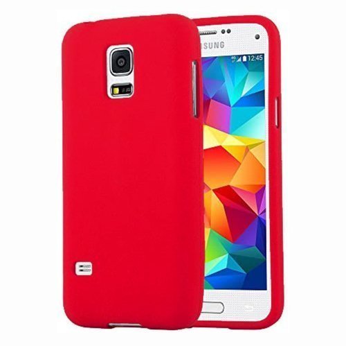 Червен Силиконов Кейс за Samsung Galaxy S5 Mini