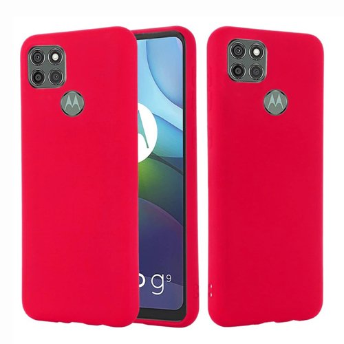 Червен Силиконов Кейс за Motorola Moto G9 Power